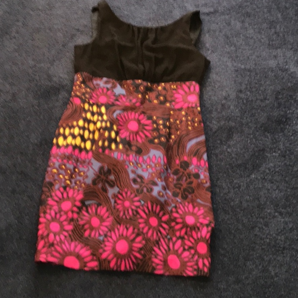 Trina Turk silk dupioni dress